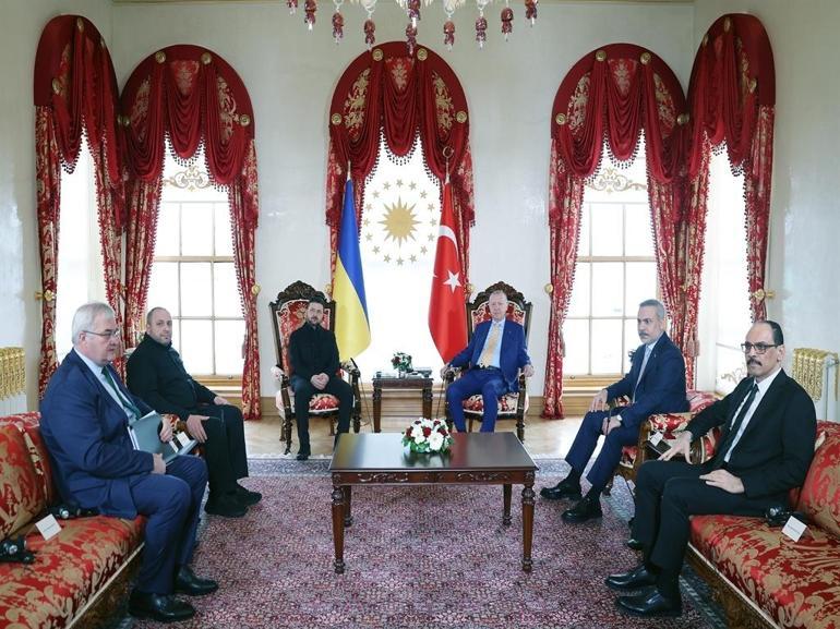 Zelenski ile Cumhurbaşkanı Erdoğan’ın görüşmesi başladı