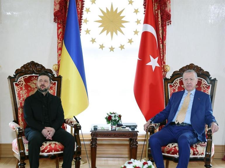 Zelenski ile Cumhurbaşkanı Erdoğan’ın görüşmesi başladı