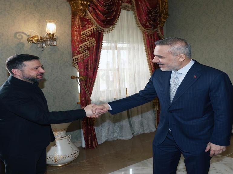 Zelenski ile Cumhurbaşkanı Erdoğan’ın görüşmesi başladı