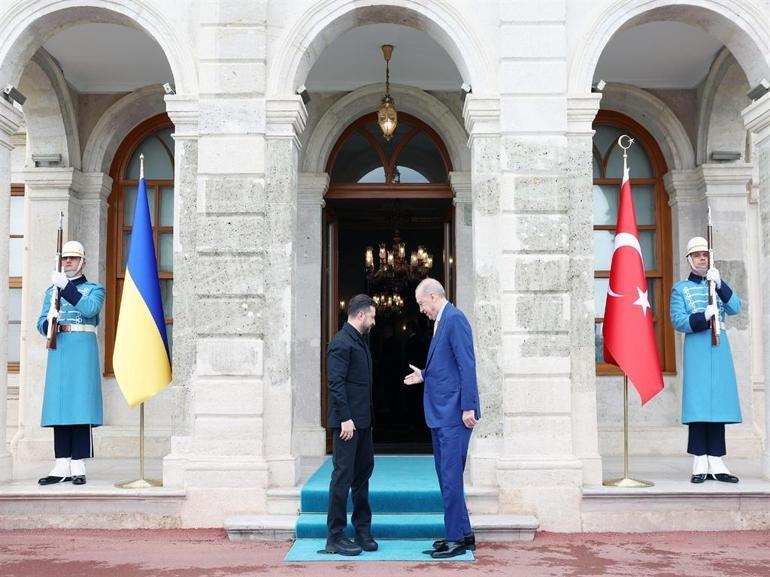 Zelenski ile Cumhurbaşkanı Erdoğan’ın görüşmesi başladı