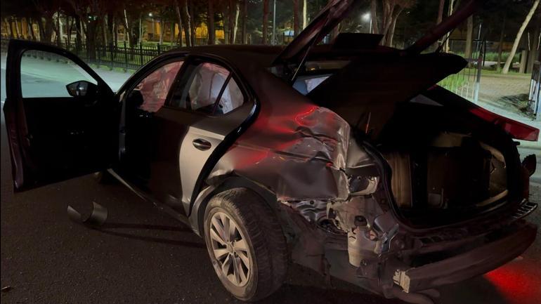 Kartal’da iki otomobil çarpıştı: 4 yaralı