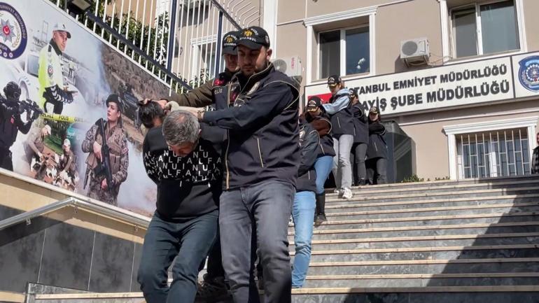 İstanbulda fuhuş operasyonu: 9 kişi tutuklandı