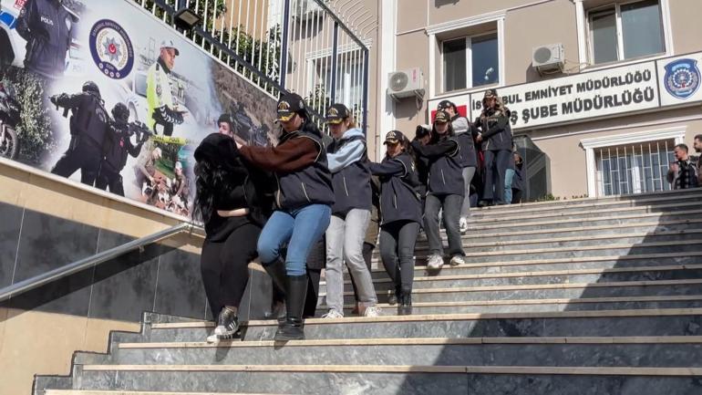 İstanbulda fuhuş operasyonu: 9 kişi tutuklandı