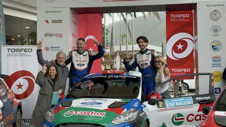 Marmaris’te ralli heyecanı sona erdi
