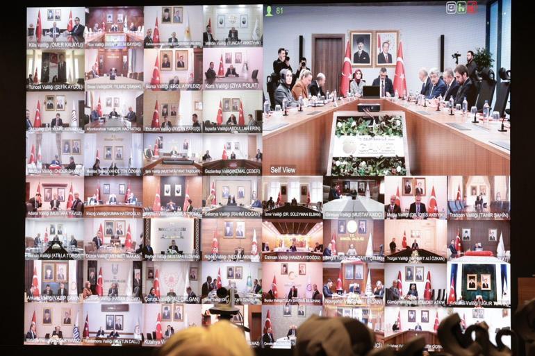 Bakanlar Göktaş ile Çiftçi, valilerle çevrimiçi toplantı gerçekleştirdi