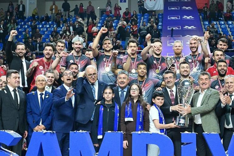 AXA Sigorta Kupa Voley’de şampiyon Ziraat Bankkart