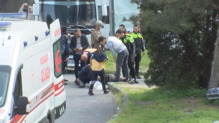 İsrail Konsolosluğunun da bulunduğu binanın önündeki çatışma; 2si yaralı 10 şüpheli gözaltında