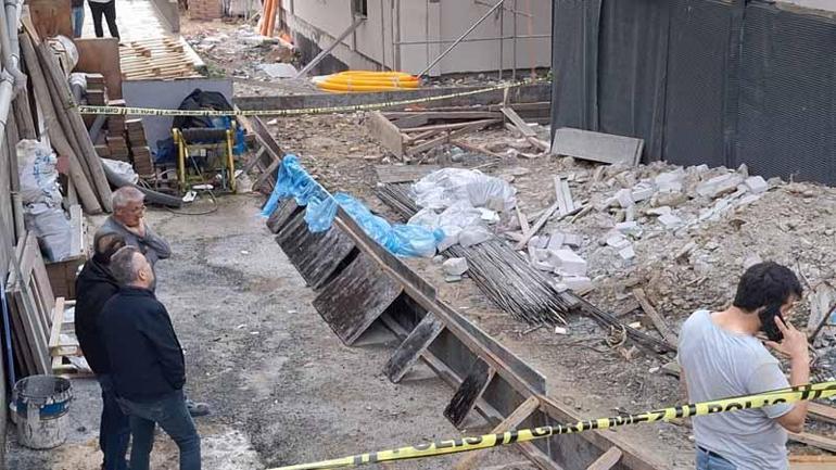 Maltepe’de şantiye şefi 5’inci kattan düşerek hayatını kaybetti