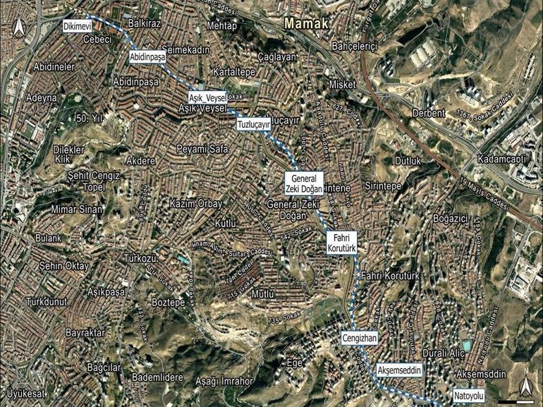 Ankaraya 4 yeni metro hattı