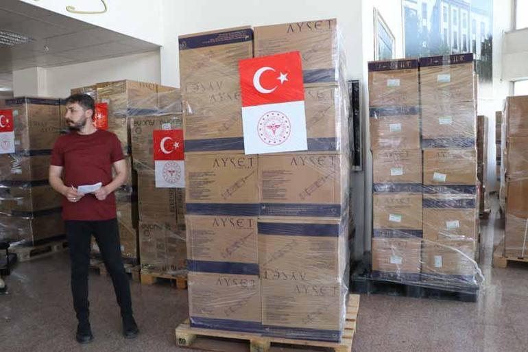 Bakan Memişoğlu: Tıbbi yardım yüklü TIRlarımız İrana yola çıktı
