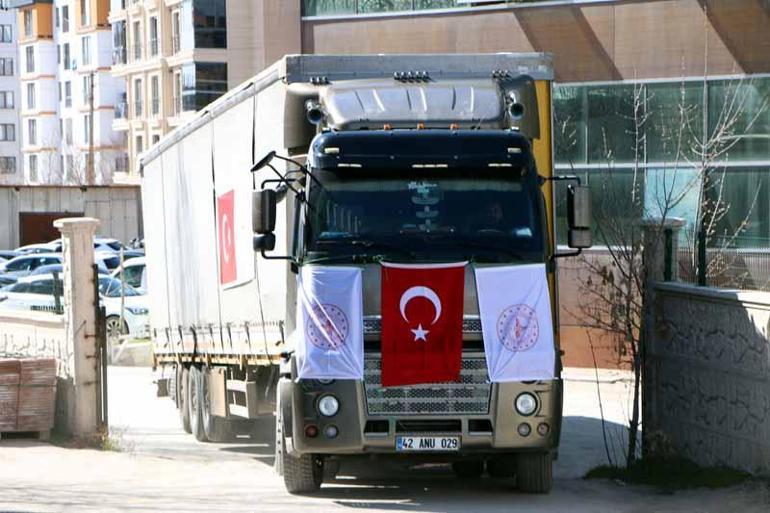Bakan Memişoğlu: Tıbbi yardım yüklü TIRlarımız İrana yola çıktı