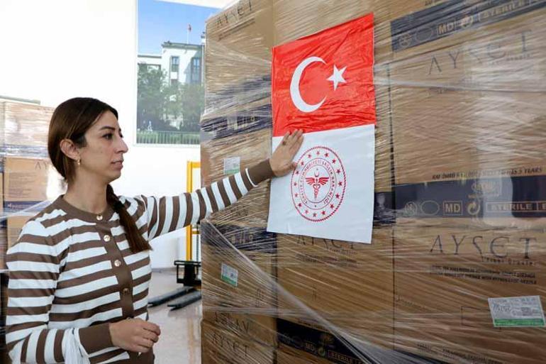 Bakan Memişoğlu: Tıbbi yardım yüklü TIRlarımız İrana yola çıktı