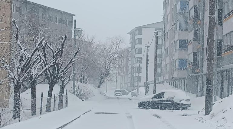 Bitlis’te kar yağışı