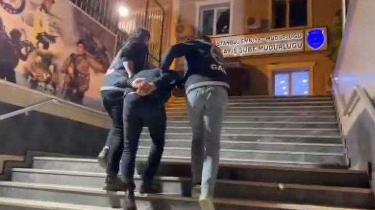 Beşiktaşta araç kiralama şirketinde 14 aracın kundaklanmasıyla ilgili 11 kişi gözaltına alındı