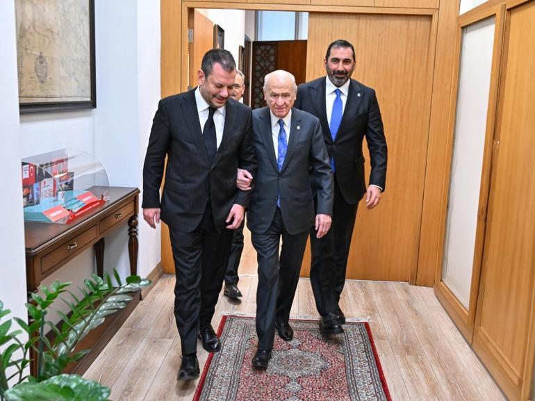 Ertuğrul Doğan’dan Bahçeli’ye ziyaret
