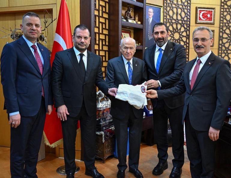 Ertuğrul Doğan’dan Bahçeli’ye ziyaret