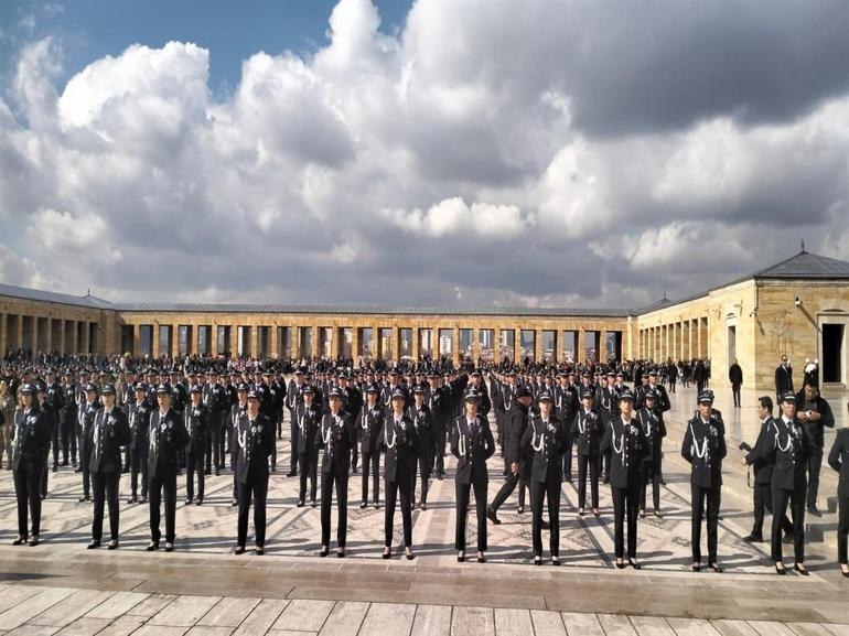 Emniyet teşkilatından Anıtkabire ziyaret