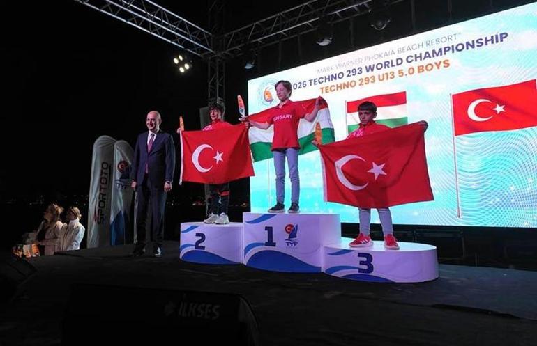 Windsurf Techno 293te şampiyonlar kürsüye çıktı