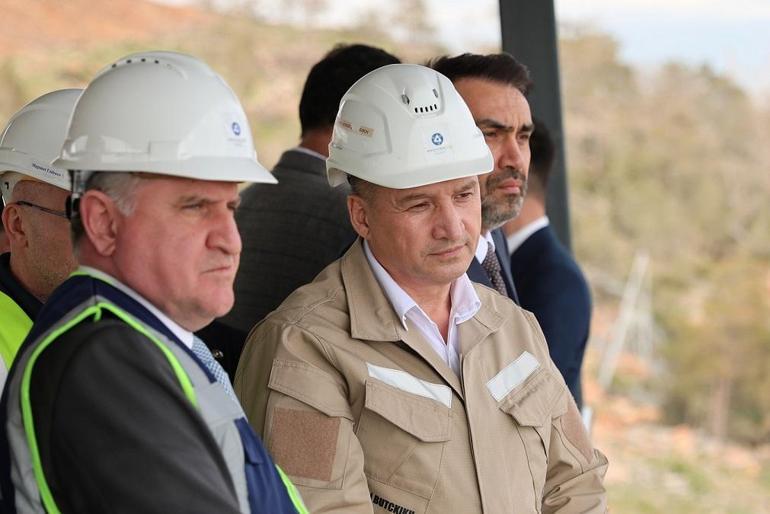 Gençlik ve Spor Bakanı Osman Aşkın Bak, Akkuyu NGS sahasını ziyaret etti