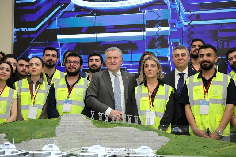 Gençlik ve Spor Bakanı Osman Aşkın Bak, Akkuyu NGS sahasını ziyaret etti