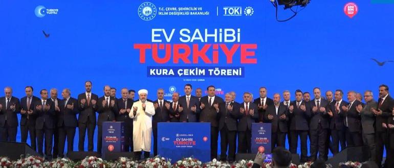 Bakan Kurum, Çorum’da ‘Ev Sahibi Türkiye’ kura çekim törenine katıldı