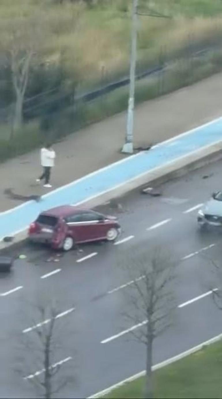 Kartal’da zincirleme kaza: 2 yaralı