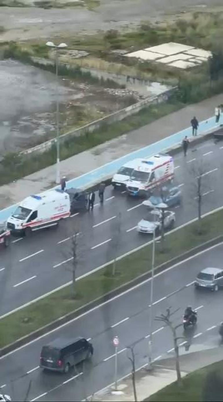 Kartal’da zincirleme kaza: 2 yaralı