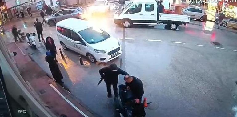 Bursada bıçakla saldırı girişiminde bulunan motosiklet sürücüsüne 180 bin TL ceza