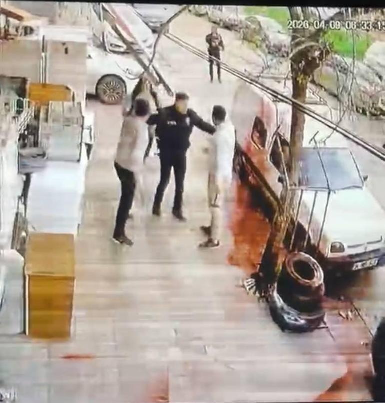 Sultangazide zihinsel engelli ve annesine sopalı saldırı