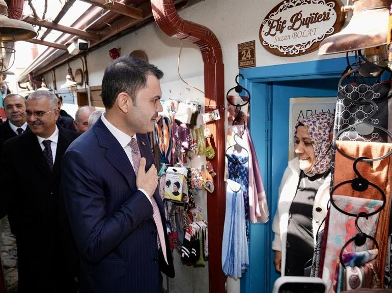 Bakan Kurum’dan Çorum esnafına ziyaret