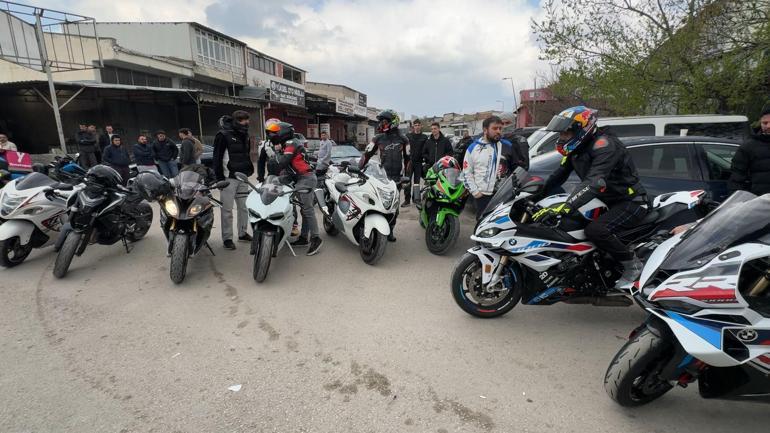 Motosikletli gruptan egzoz cezalarına tepki