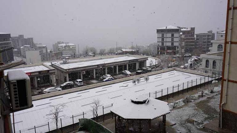 Şırnak’ta kar yağışı etkili oldu