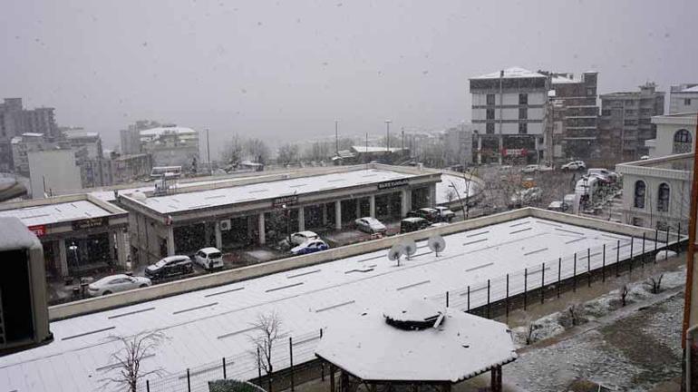 Şırnak’ta kar yağışı etkili oldu