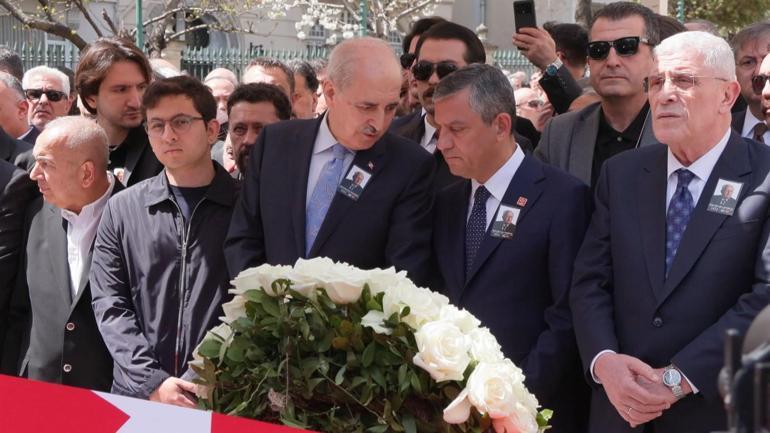 Eski TBMM Başkanı Hüsamettin Cindoruk son yolculuğuna uğurlandı