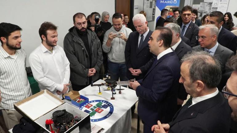 Bakan Kacır Marmara Üniversitesi Milli Teknoloji Atölyesi Açılış Törenine katıldı