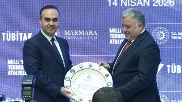 Bakan Kacır Marmara Üniversitesi Milli Teknoloji Atölyesi Açılış Törenine katıldı