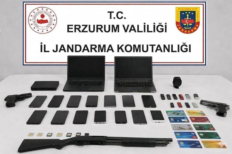 Erzurum merkezli 7 ilde dolandırıcılık operasyonu: 8 tutuklama