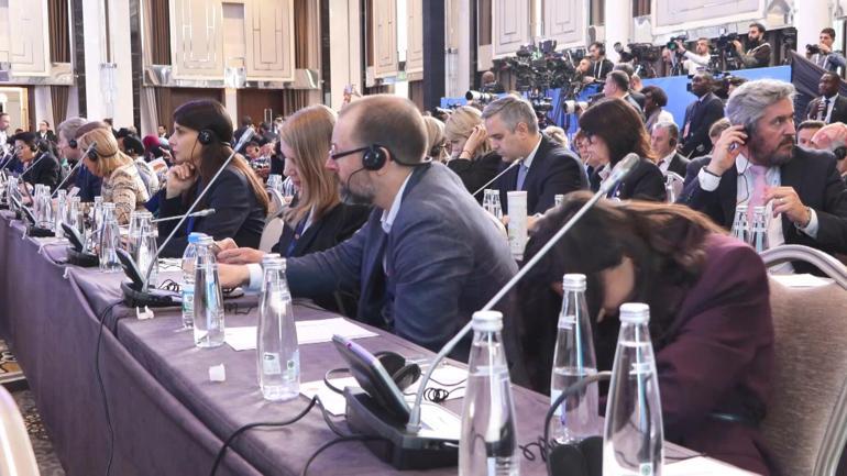 TBMM Başkanı Numan Kurtulmuş Kadın Parlamenterler Forumunda konuştu