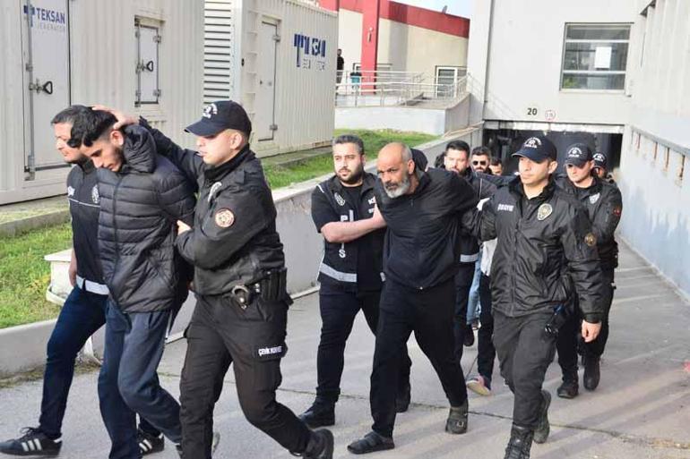 Adana merkezli 8 ilde Bayğaralar suç örgütüne operasyonda 287 şüpheli adliyede