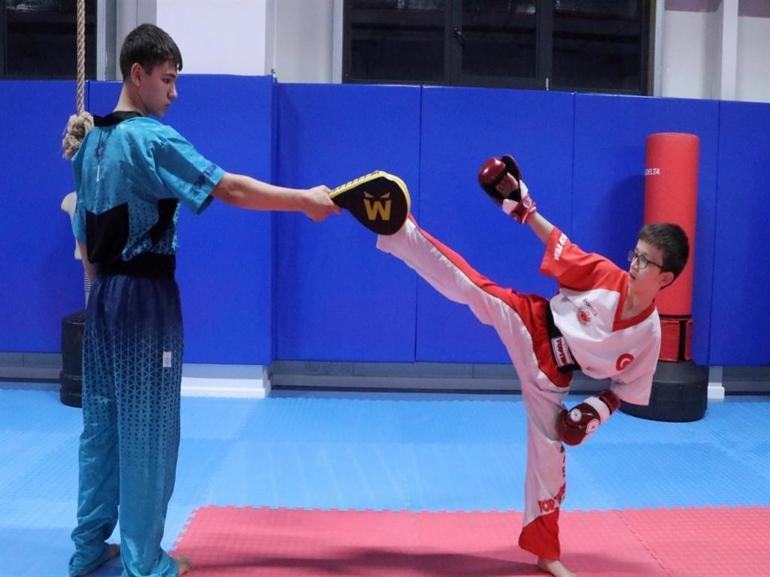 9 yaşındaki Yiğit Efenin hedefi, kick boksta Avrupa ve dünya şampiyonluğu