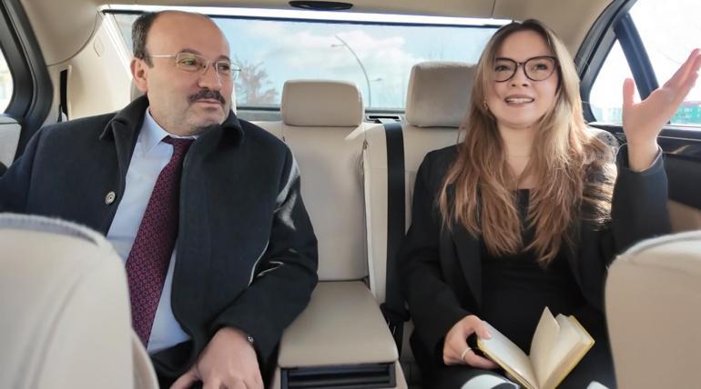 4üncü sınıf öğrencisi Gizem, rektörün 11 saatini gözlemledi