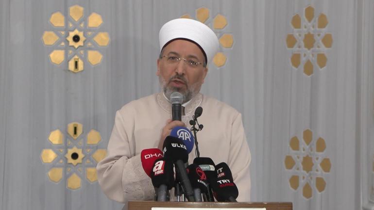 Diyanet İşleri Başkanı Arpaguş, İstanbulda hacı uğurlama programında konuştu