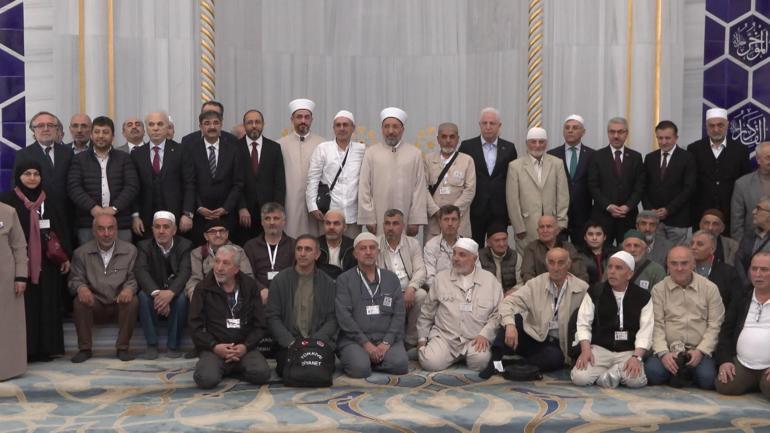 Diyanet İşleri Başkanı Arpaguş, İstanbulda hacı uğurlama programında konuştu