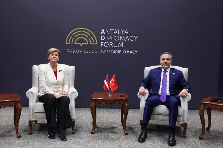 Bakan Fidan, Letonyalı mevkidaşı Braze ile görüştü