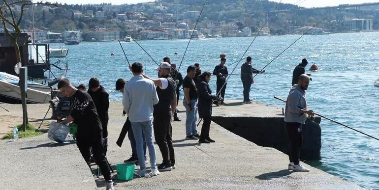 İstanbul’da güzel havayı fırsat bilenler sahillere akın etti