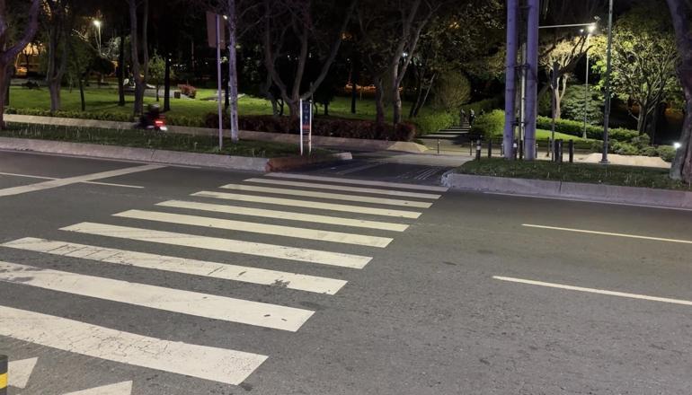 Beşiktaş’ta üniversite öğrencisi Zümranın hayatını kaybettiği kaza kamerada