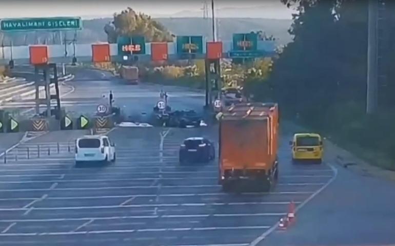 Patoloji asistanı Beyzanın öldüğü kaza kamerada