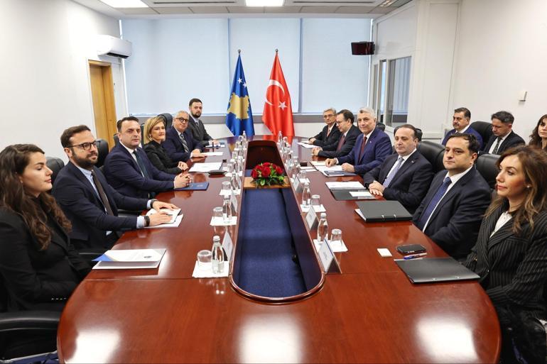 Bakan Bolat, Kosova Sanayi, Girişimcilik, Ticaret ve İnovasyon Bakanı Kusari Lila ile görüştü