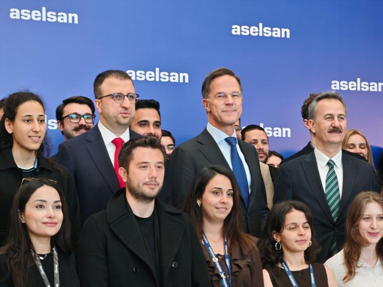 NATO Genel Sekreteri Rutte’den ASELSAN’a ziyaret