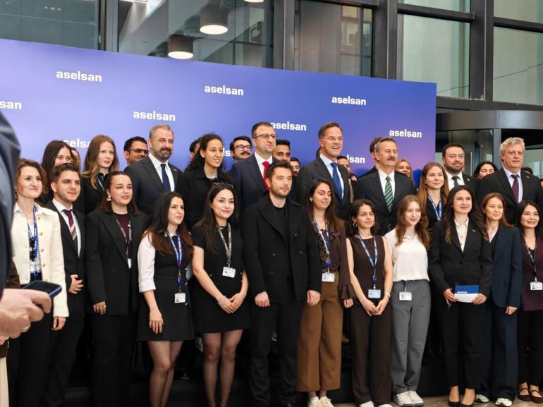 NATO Genel Sekreteri Rutte’den ASELSAN’a ziyaret